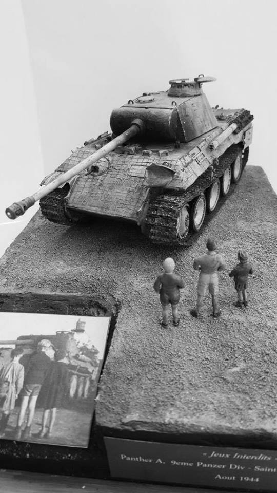Saint Lambert sur dives Aout 1944 Panther A de la 9eme panzer 18698010