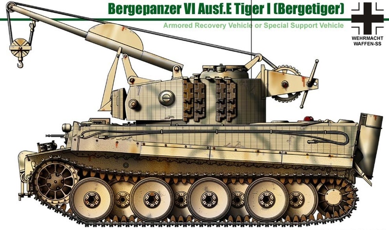 Bergepanzer VI Ausf.E Tiger (BergeTiger) 1628