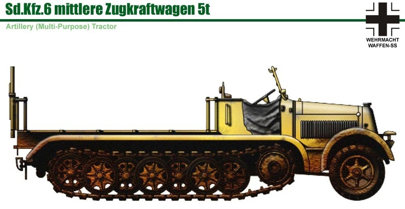 Sd.Kfz. 6 mittlere Zugkraftwagen (t (Vincent Bourguiignon). 3717