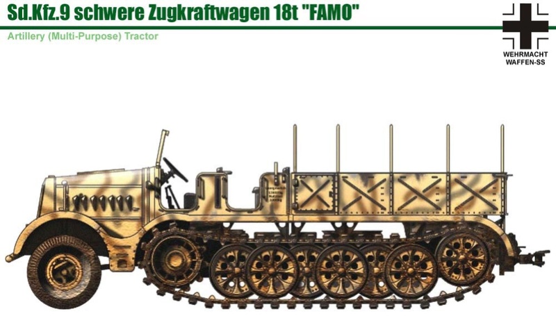 Sd.Kfz. 9 schwere Zugkraftwagen 18t (Vincent Bourguignon). 4215