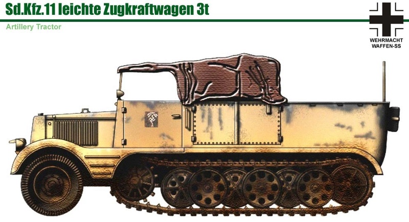 Sd.Kfz. 11 leichte Zugkraftwagen 3t (Vincent Bourguignon) 4614