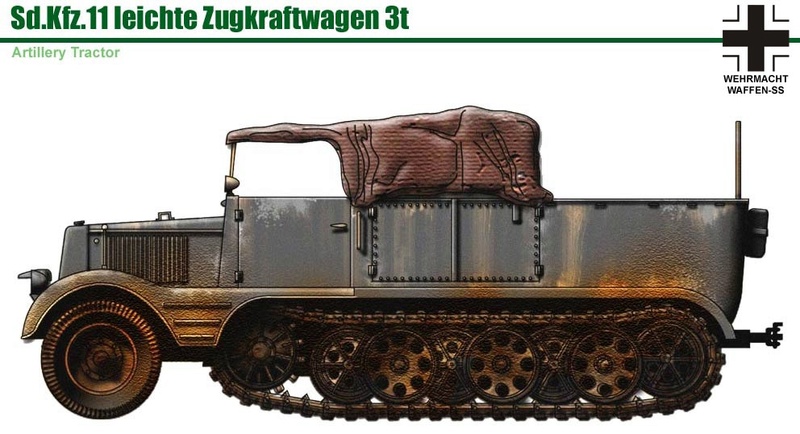 Sd.Kfz. 11 leichte Zugkraftwagen 3t (Vincent Bourguignon) 4715