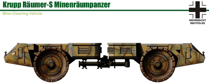 Krupp Raümer-S Minenräumpanzer (Vincent Bourguignon). 8610