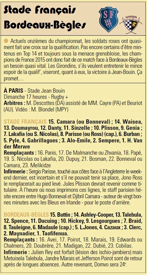 TOP14 - 19ème journée : Stade Français / UBB - Page 2 Sans_t23