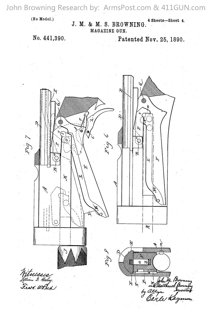  Brevets-éclatés Winchester 1893 - 1897 - Années de fabrication. 1897_b12