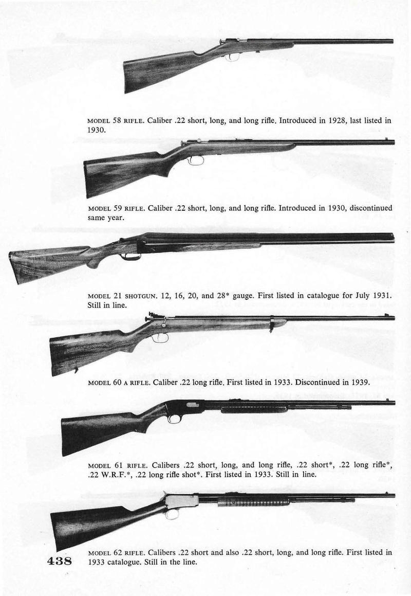 Génèse et production, extraits de l'ouvrage "Winchester" de Harold F. Williamson 1952  Winch189