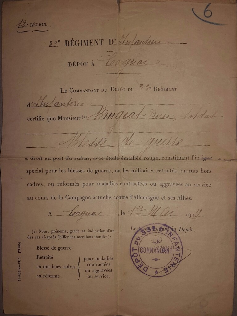 (E) Livret militaire + plaque + documents (VENDU) (Metz 20/05/17) 2017-040