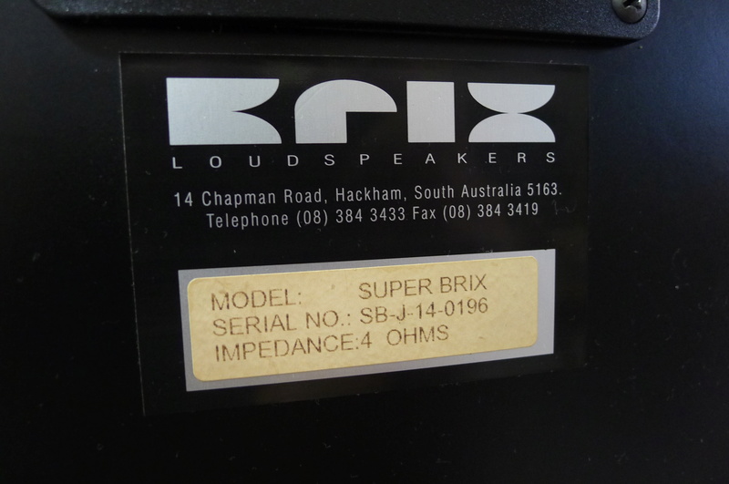 Krix Super Brix Loudspeakers (Used) SOLD P1130944