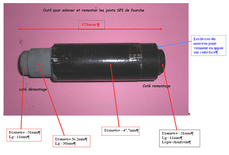 joints spi fourche C11 Outil-10