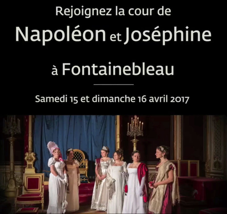 Week-end de reconstitutions historiques : "La vie de cour sous Napoléon Ier et Joséphine" Zzclau19