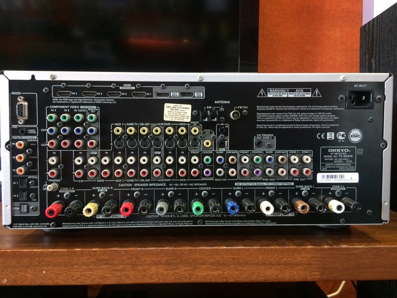 Onkyo High Power 7.1 AV Receiver (used) Img_5712