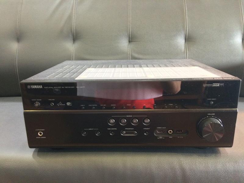 Yamaha RX-V677 AV receiver 7.2 ch (Used) Img_5811