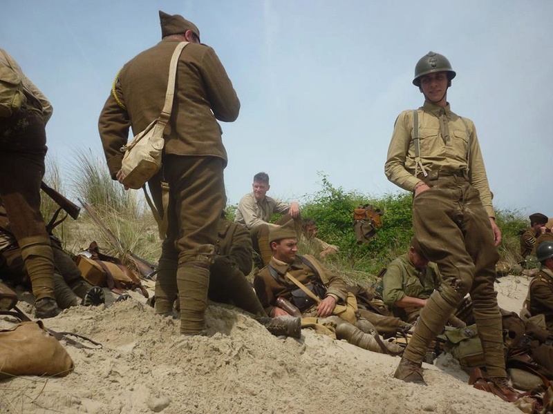 tournage documentaire champs de bataille dunkerque pour RMC decouverte  18766012
