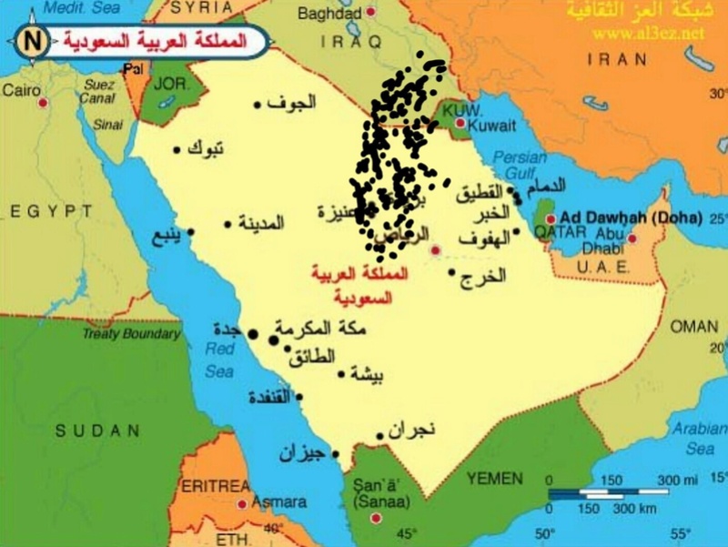 موجات بشرية شيعية هائله من جنوب العراق تجتاح شمال شرق السعودية 2hwni810