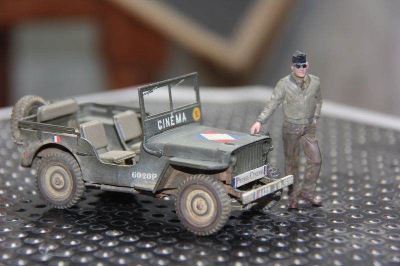 Jeep Tamiya 1/35 carte de presse 01312