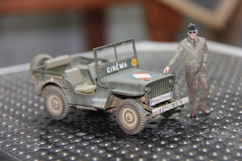 Jeep Tamiya 1/35 carte de presse 01910