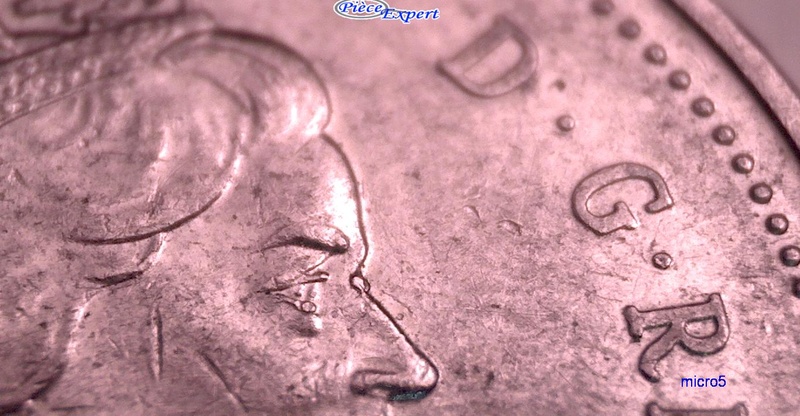 1999 - Éclat de Coin Nez de la Reine (Die Chip) Cpe_i313