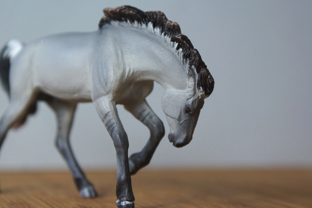 ~ Pastel plein les doigts et autres customs : jument pinto schleich pintaloosa p7 ~ - Page 5 Dsc07215