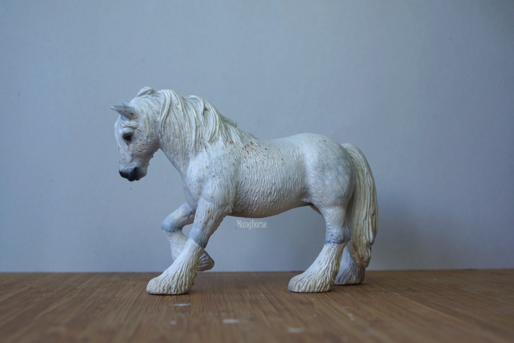 ~ Pastel plein les doigts et autres customs : jument pinto schleich pintaloosa p7 ~ - Page 6 Dsc08313