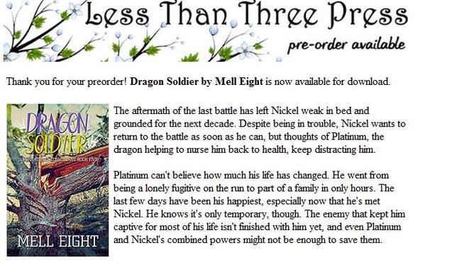 Dragon Soldier - Mell Eight - Supernatural Consultant tome 5 Captur10