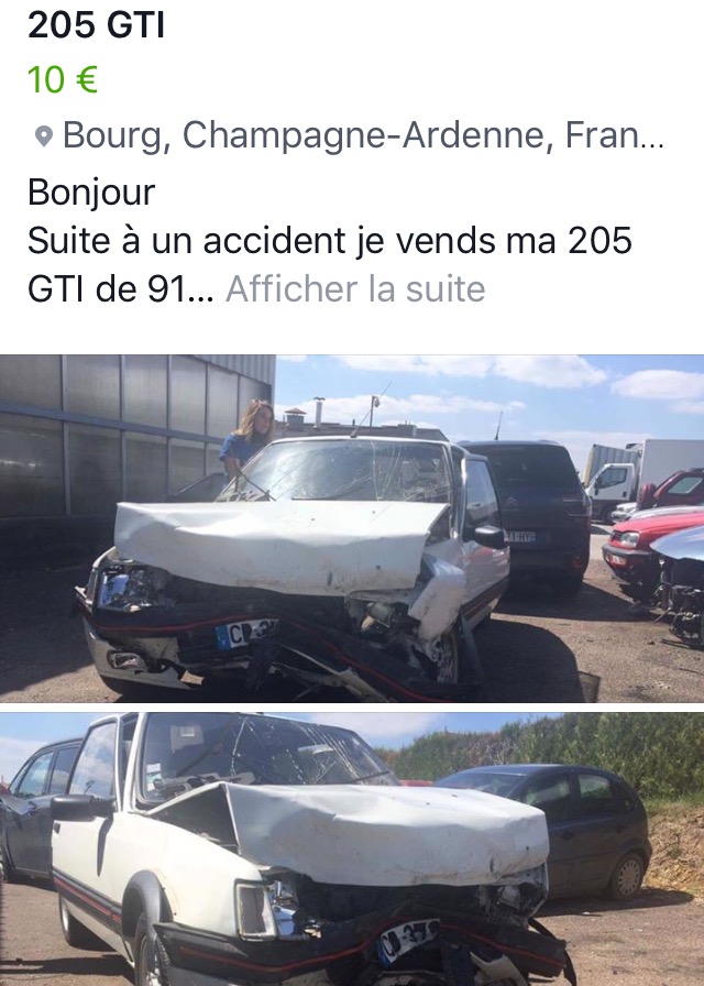 Accident 205 GTI (Article du Journal de la Haute-Marne) Img_3716