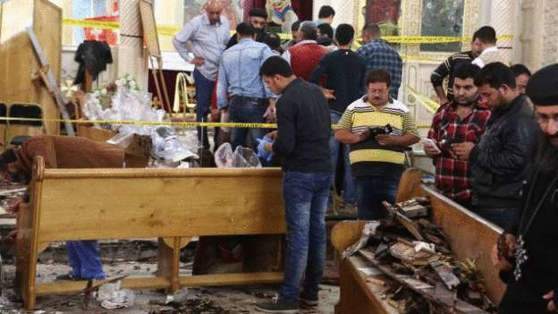 Les coptes d'Egypte frappés par l'EI en pleine fête des Rameaux Bbzbbf10