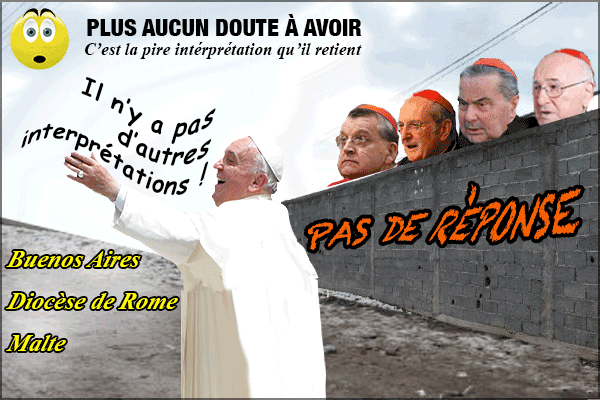 Le Pape fait l'éloge des directives controversées des Évêques Maltais Doute10
