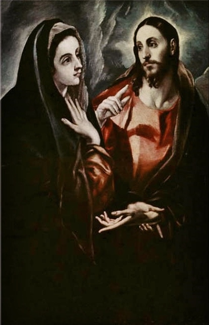 Mercredi Saint.Le Christ faisant Ses adieux à Sa Mère avant Sa Passion Le-gre10