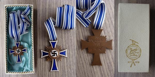 Authentification insigne Allemand WW2 Mutter10