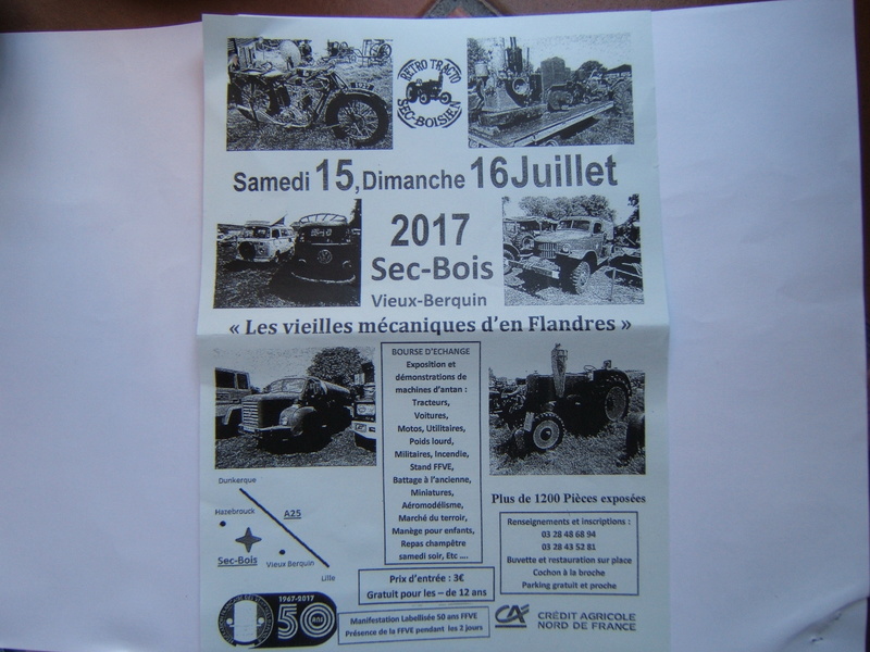 59 - SEC BOIS : exposition de tracteurs les 15 et 16 Juillet 2017 Dscf5528