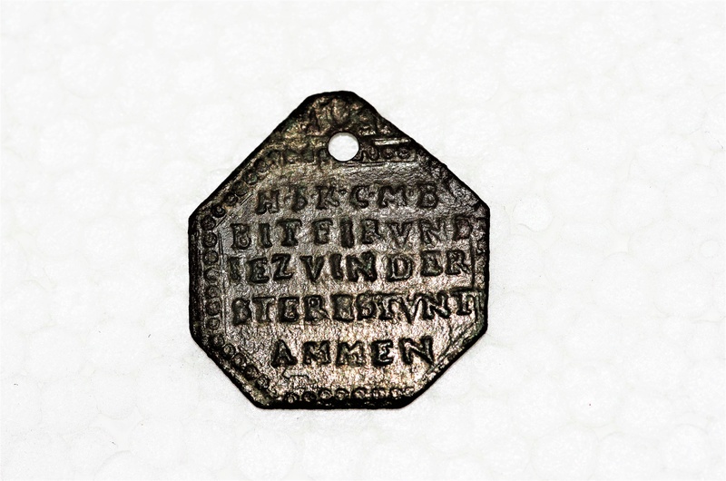 Medalla Reyes Magos / inscripción en alemán Phot6413