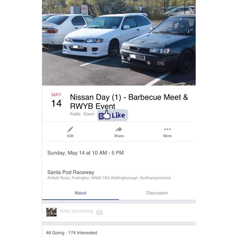 RWYB- Nissan Barbecue Meet - Santa Pod- Sun 14/05/17 - Page 2 Image15