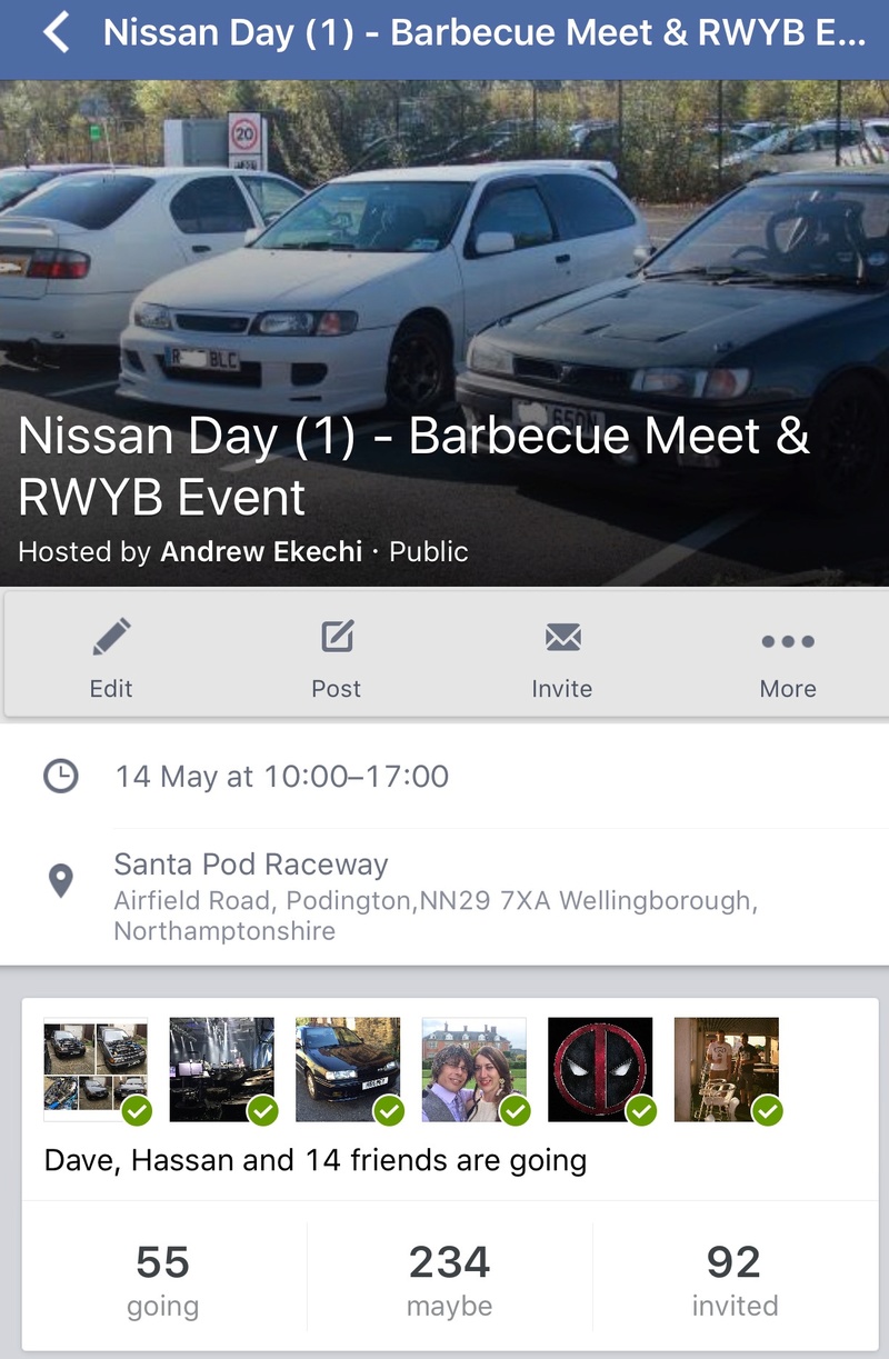 RWYB- Nissan Barbecue Meet - Santa Pod- Sun 14/05/17 - Page 2 Image18
