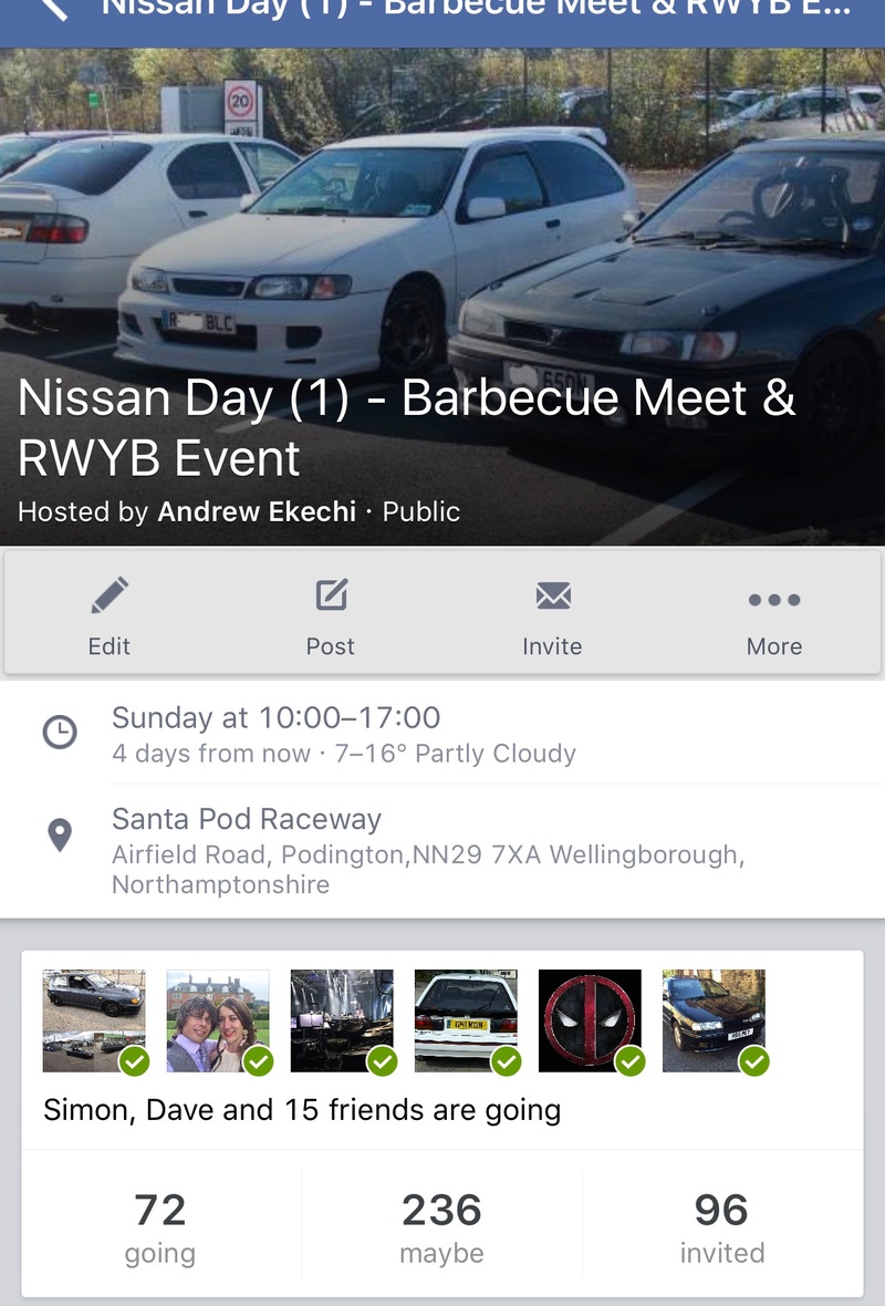 RWYB- Nissan Barbecue Meet - Santa Pod- Sun 14/05/17 - Page 2 Image22