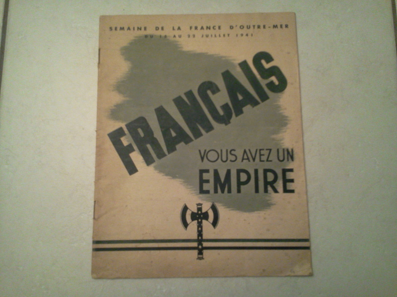 Vichy et la promotion de l'Empire colonial : 1941-1942  112