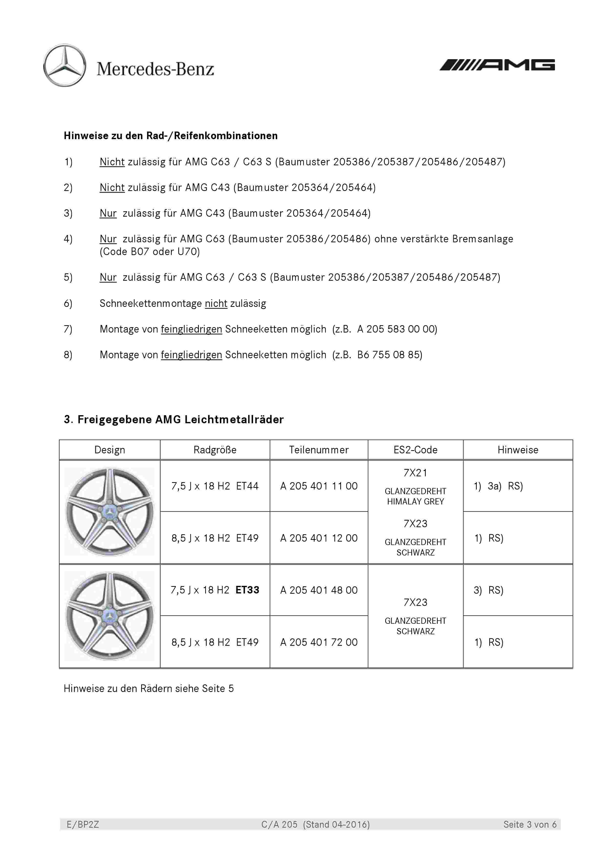 (A/C/S/W205): Medidas oficiais das rodas e pneus 0004_211