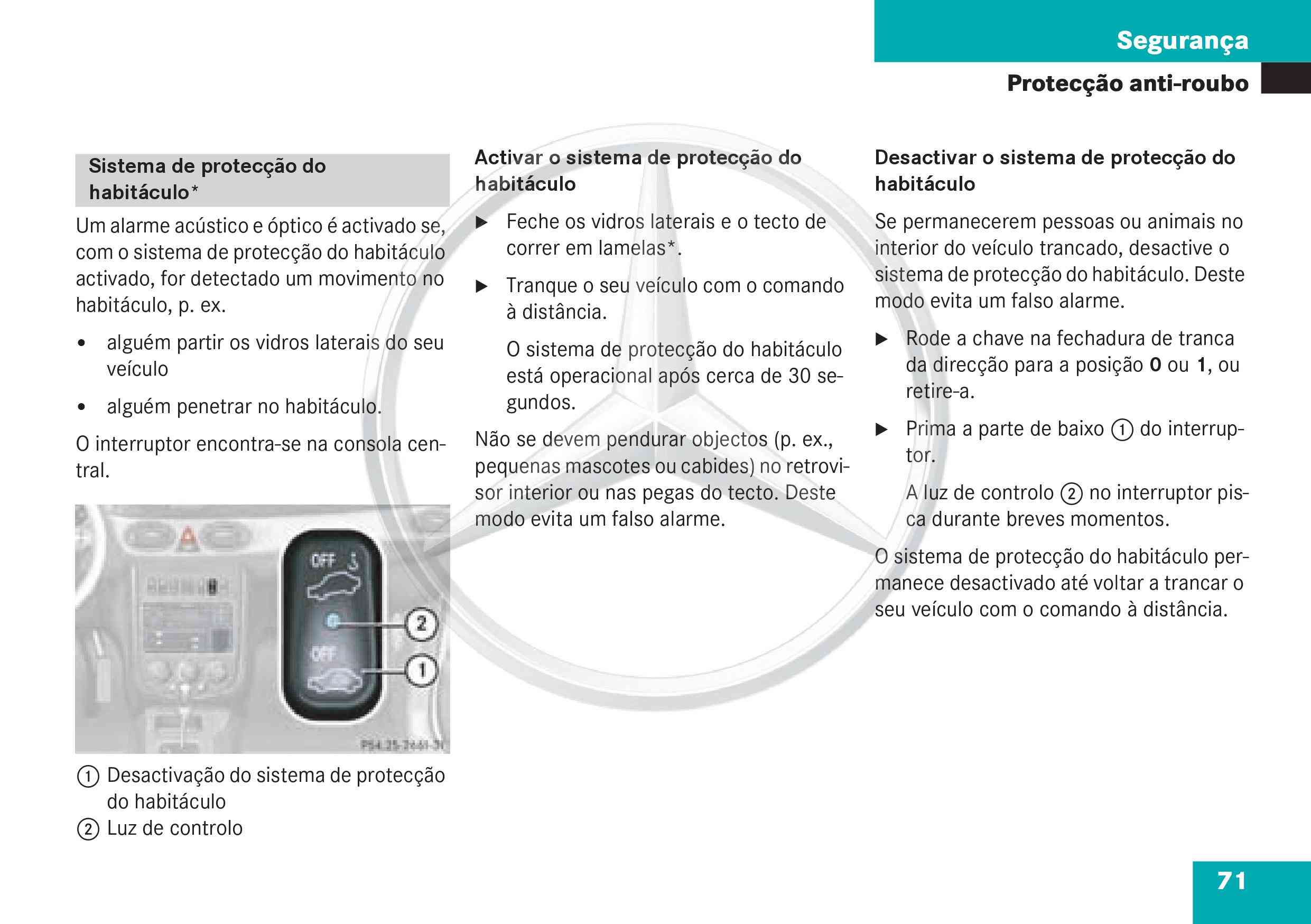 manual - (W168): Manual Classe A - português de Portugal 007311