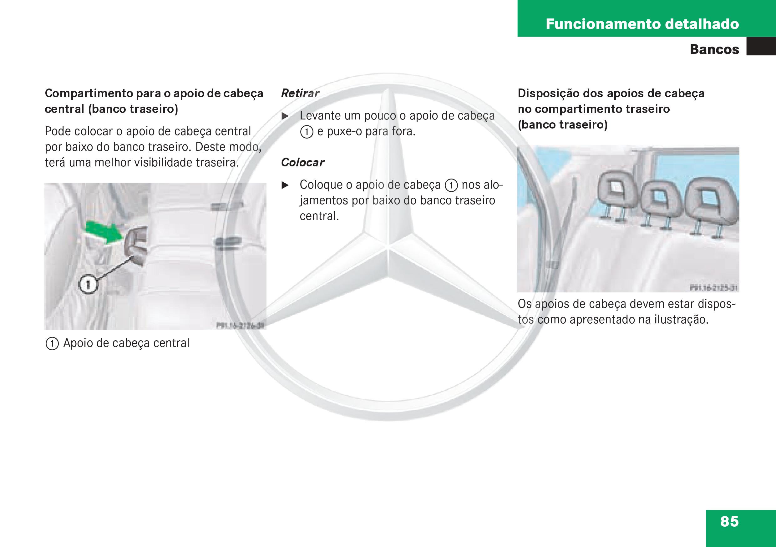 manual - (W168): Manual Classe A - português de Portugal 008711