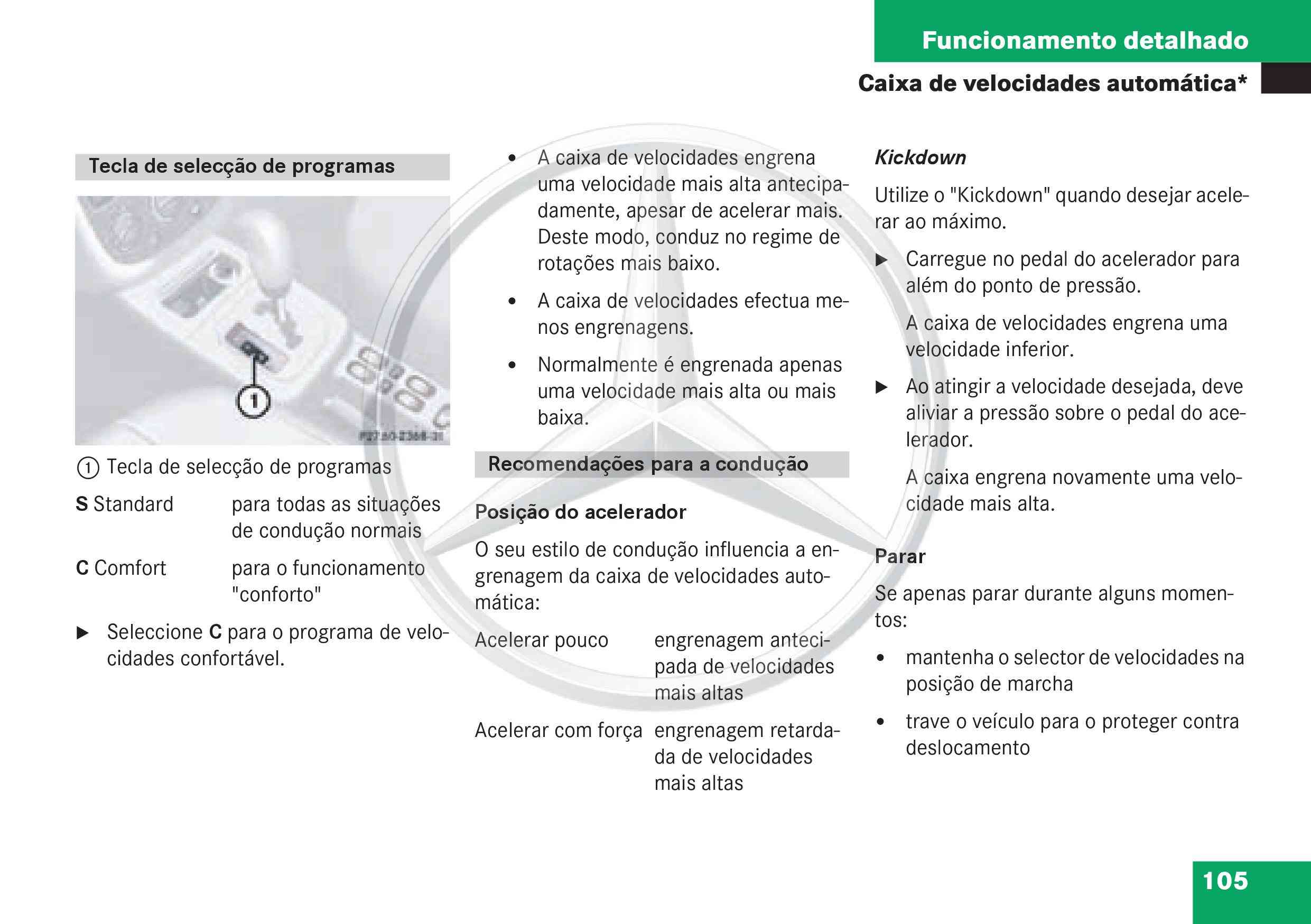 (W168): Manual Classe A - português de Portugal 010710