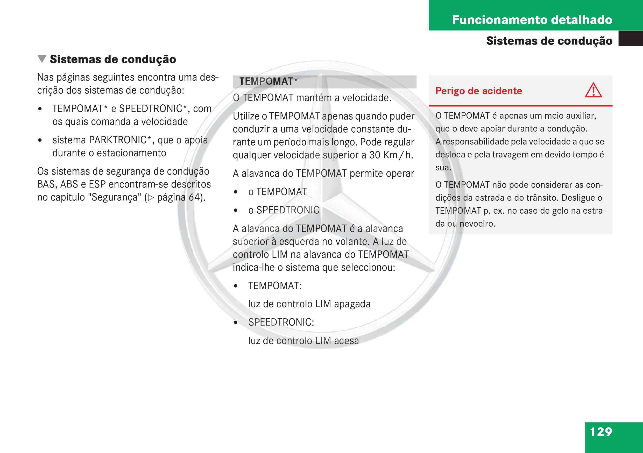 (W168): Manual Classe A - português de Portugal 013110