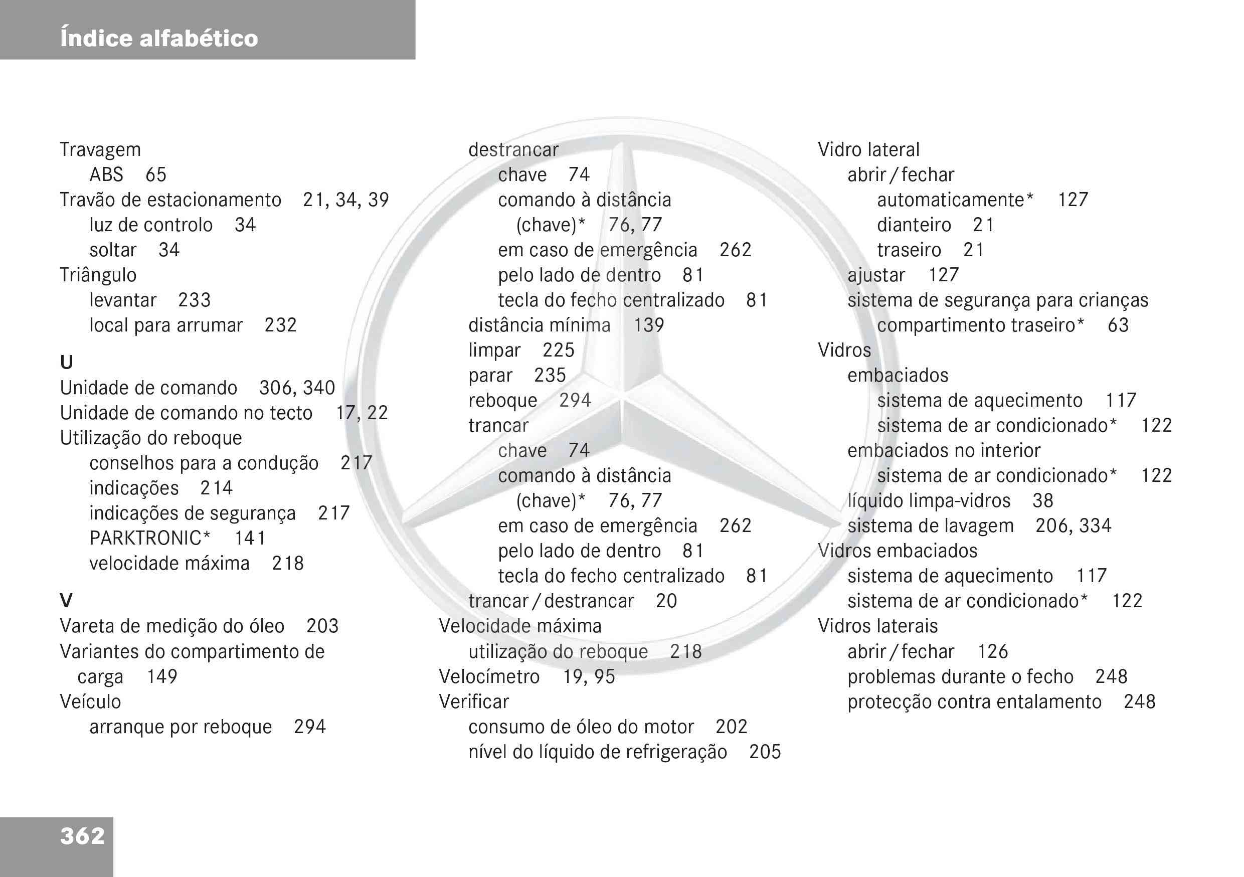 (W168): Manual Classe A - português de Portugal 036410