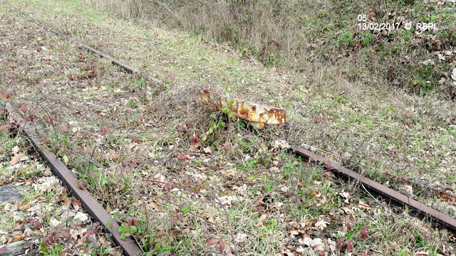 Châteaubriant : portion déclassée ligne Châteaubriant/Segré* 20170215