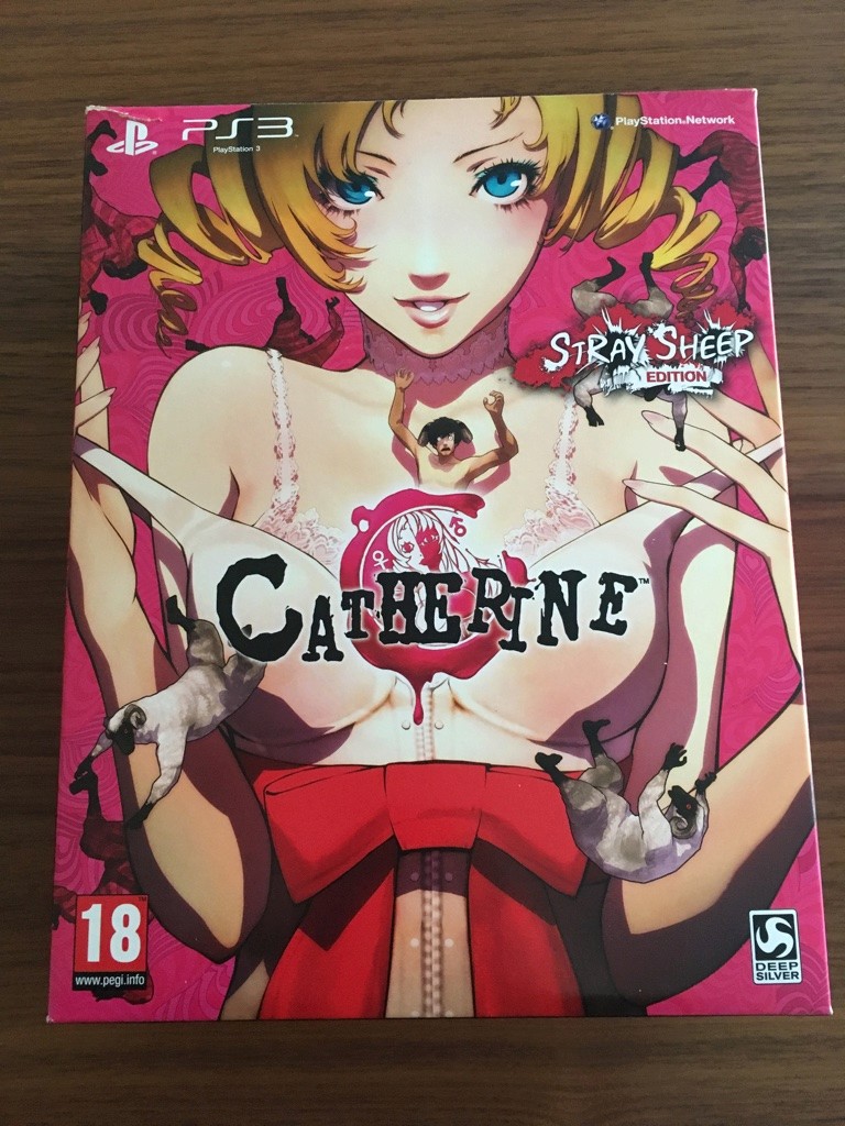 (VENDU) CATHERINE playstation 3 euro COLLECTOR Unadju15