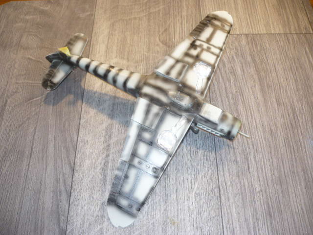Messerschmitt BF-109 G6 Hptm Karl Rammelt JG-51, revell 32e P1130532