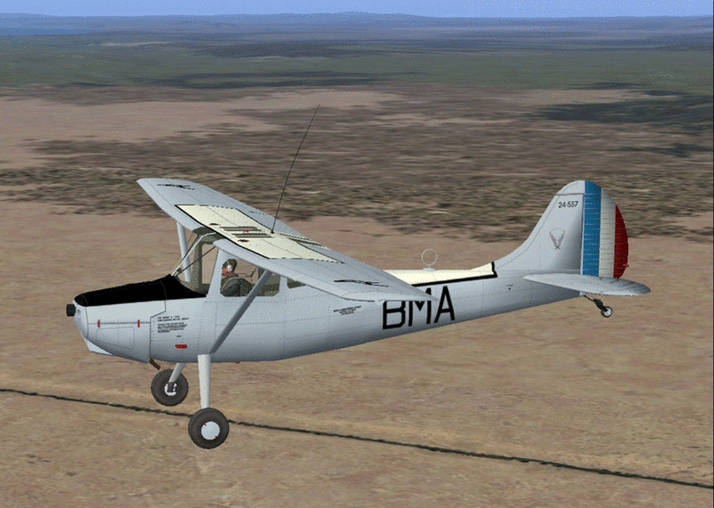 Cessna L 19 Bird Dog Ecran211
