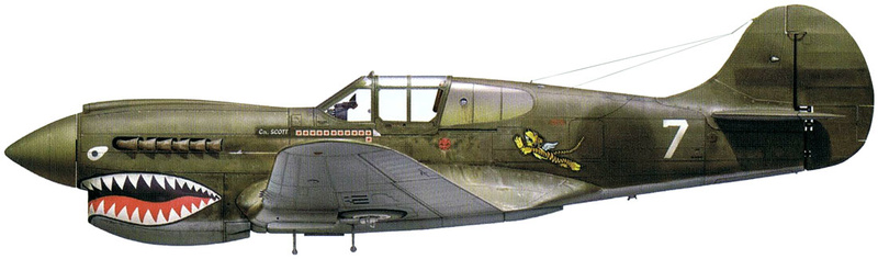 Comment identifier un Curtiss P 40 K_110