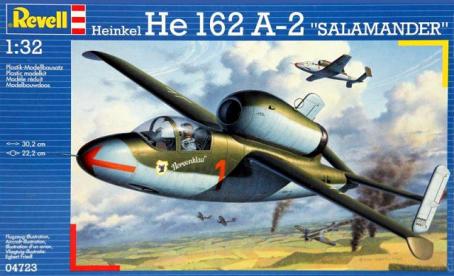 Heinkel 162 Salamander Revell11