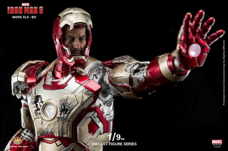 Iron Man 3 - Mark 42 - 1/9 Diecast (King Arts) 06323810