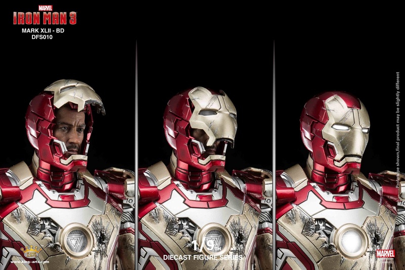 Iron Man 3 - Mark 42 - 1/9 Diecast (King Arts) 06325610