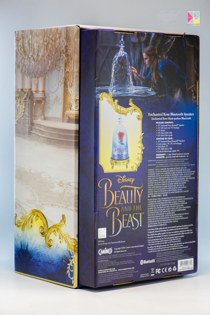Beauty And The Beast (La Belle et la Bête) - Enchanted Rose Bluetooth Speaker (Disney) 13054911
